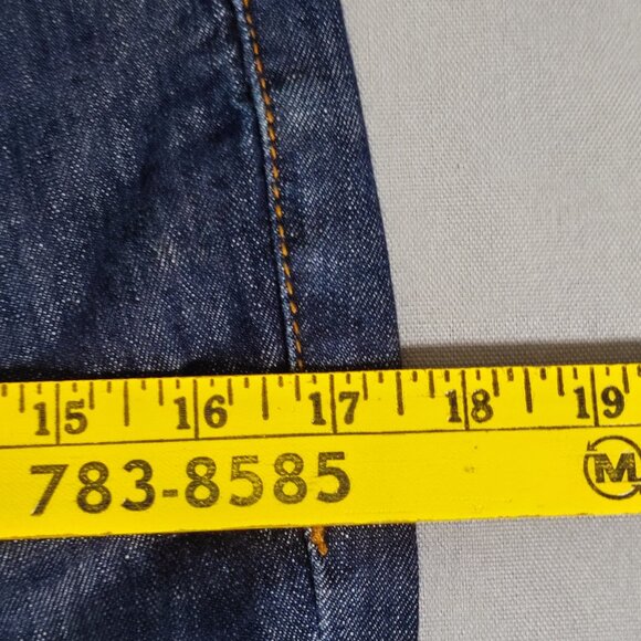 Mavi Molly Mid-rise Bootcut Jeans women's size 28/34 indigo blue mid-weight - Picture 10 of 13